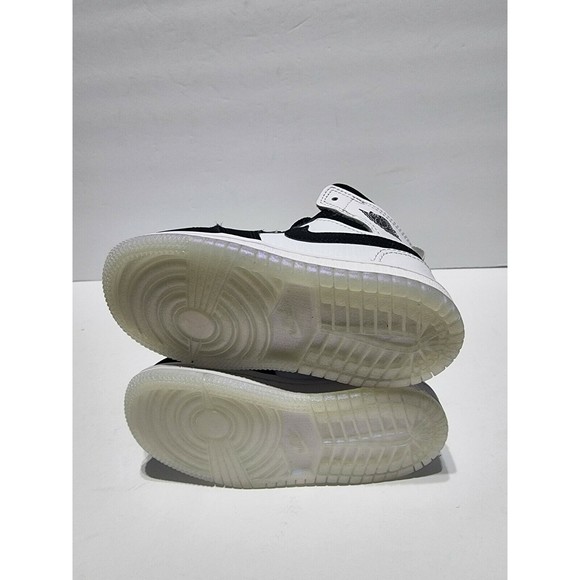 New Nike Air Jordan 1 Mid TD Diamond Shorts White DN4322-100 Toddler Size 7C - Picture 7 of 10